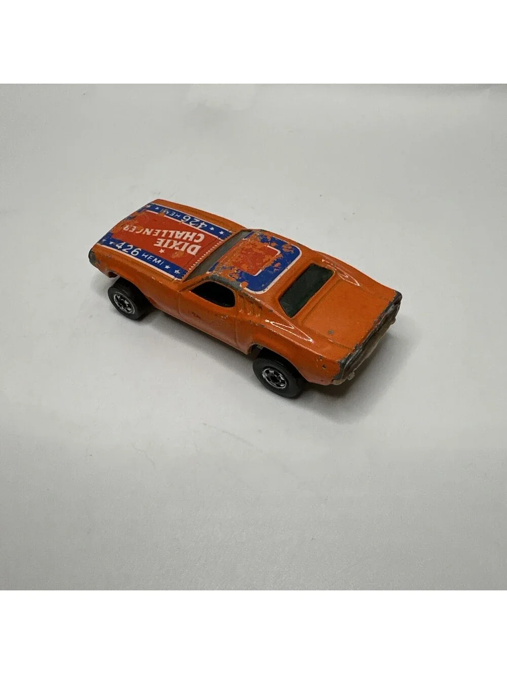 Hot Wheels Blackwall 1981 Dixie Challenger w/ Roof Tampo On Roof FAST SHIPPING